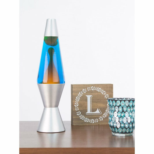 14.5” LAVA Lamp – Orange/Blue/Silver - US 2687