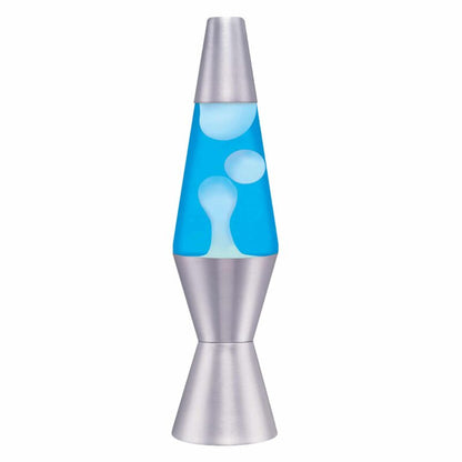 11.5″ LAVA Lamp – White/Blue/Silver - US 2072