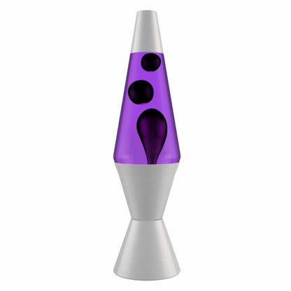 14.5’’ LAVA Lamp – Black &amp; Purple - US 5712