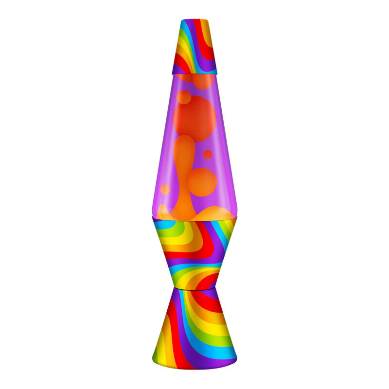 14.5″ Lava Lamp Flowing Color Bands - US 5868