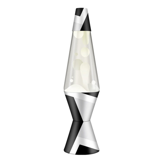 14.5″ Lava Lamp Polygonal White Tone - US 5643