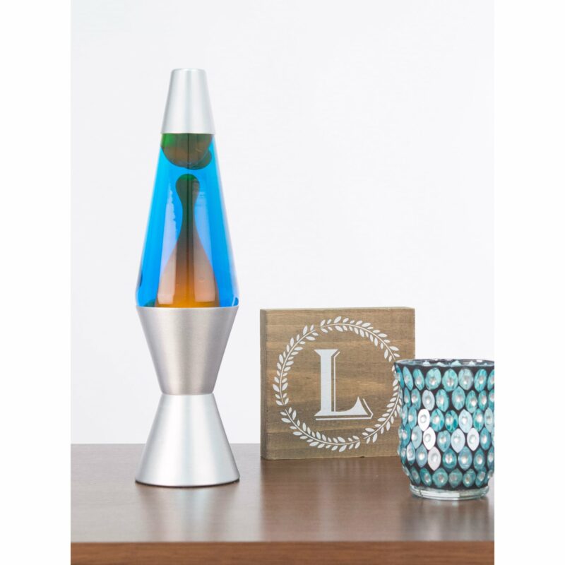 14.5” LAVA Lamp – Orange/Blue/Silver - US 2687