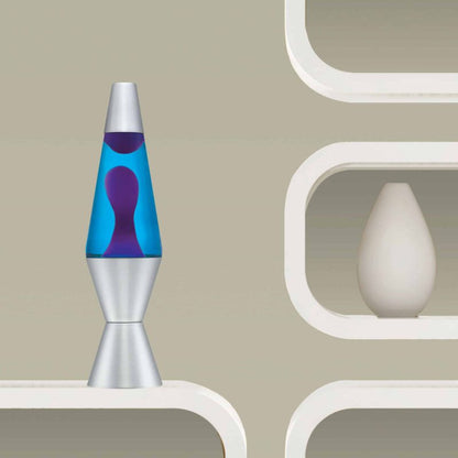 14.5″ LAVA Lamp – Purple/Blue/Silver - US 5954