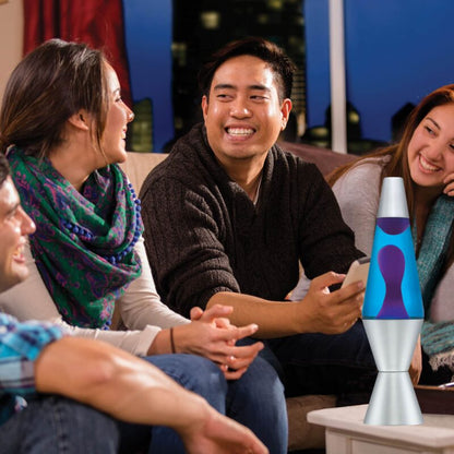 14.5″ LAVA Lamp – Purple/Blue/Silver - US 5954