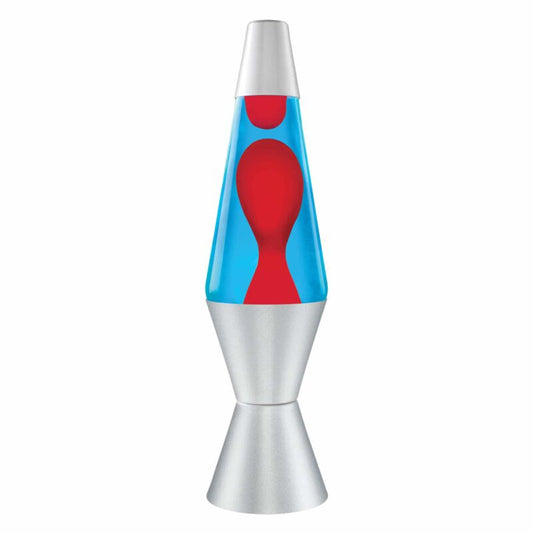 14.5″ LAVA Lamp – Red/Blue/Silver - US 9915