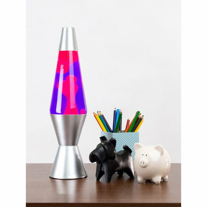 14.5” LAVA Lamp – Pink/Purple/Silver - US 6148