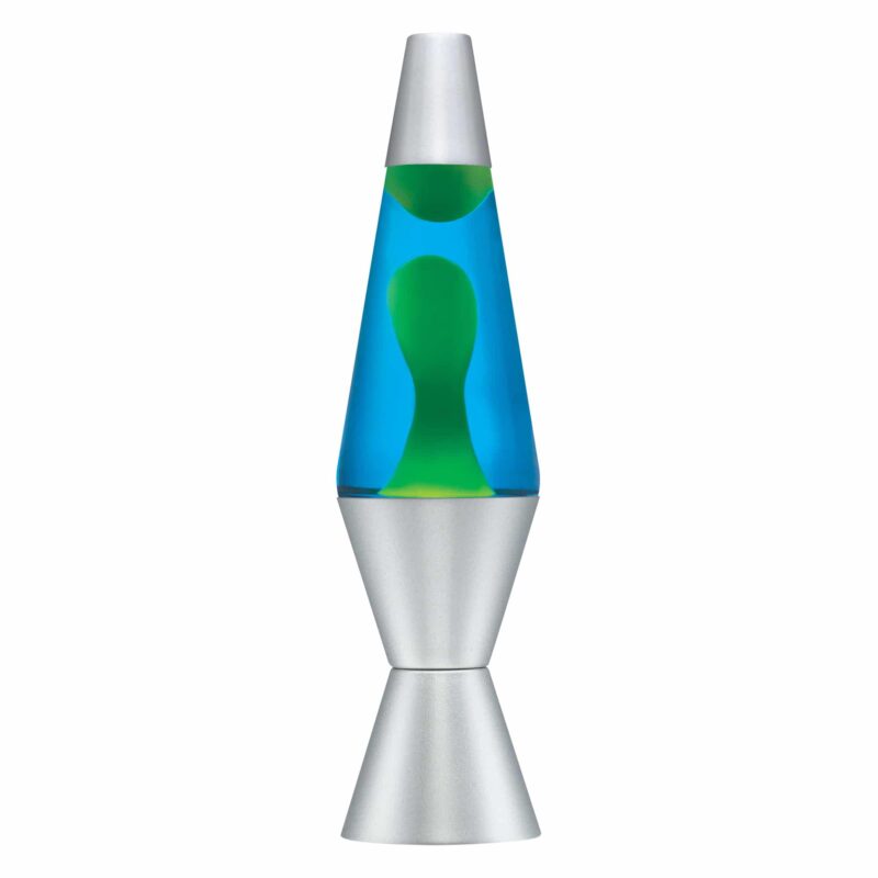 14.5” LAVA Lamp – Yellow/Blue/Silver - US 7690