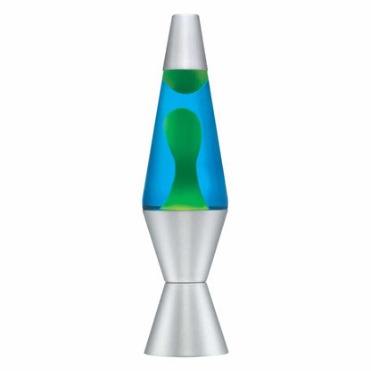14.5” LAVA Lamp – Yellow/Blue/Silver - US 7690