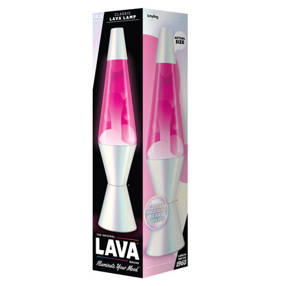 14.5″ Lava Lamp Opalescent Pearl - US 4175