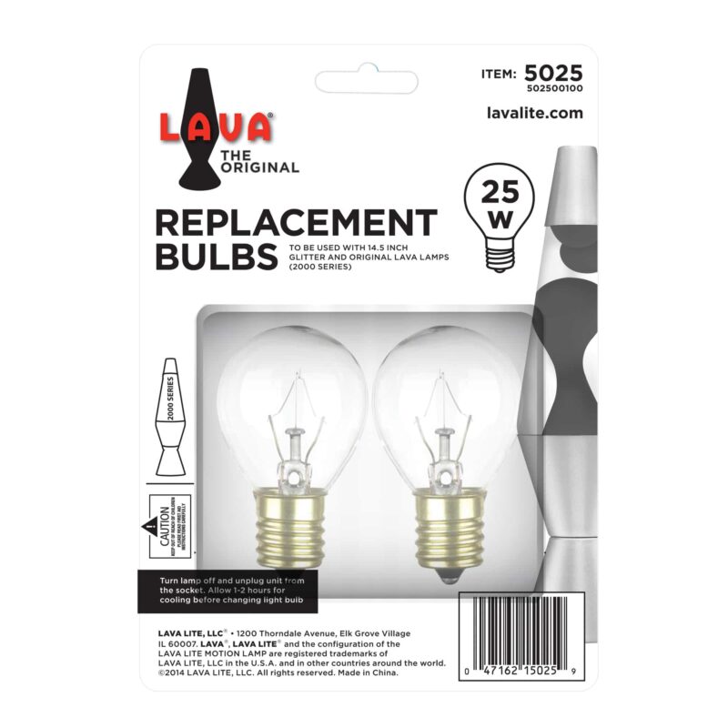 25W LAVA Lamp Light Bulb W/Tray - US 3073