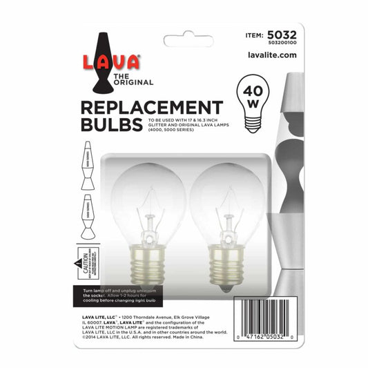 40W LAVA Lamp Light Bulb A15 - US 3104