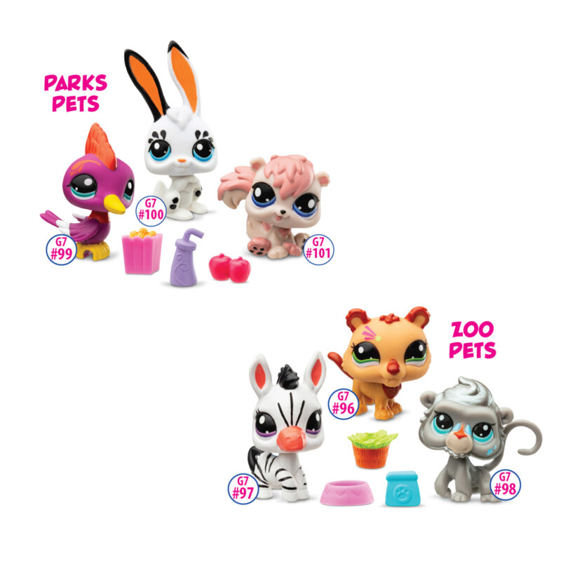 Littlest Pet Shop Pet Trio – Series 2 - US 1022