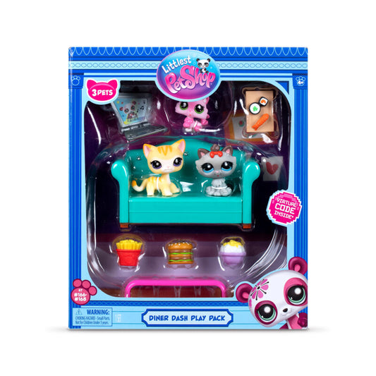 Littlest Pet Shop Diner Dash Play Pack - US 2511