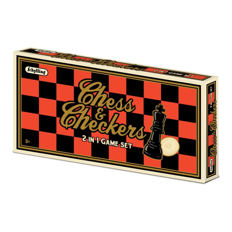 Chess &amp; Checkers Set - US 4202