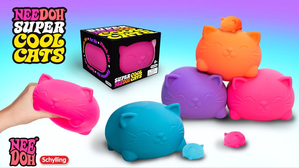 Super NeeDoh Cool Cats - US 3076