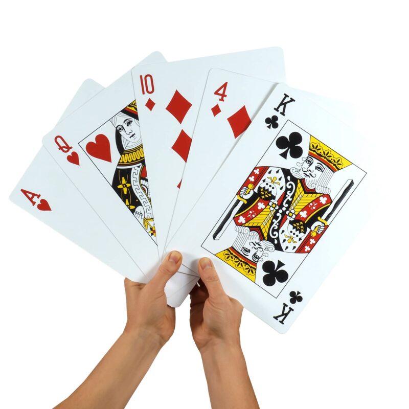 Jumbo Playing Cards - US 1432