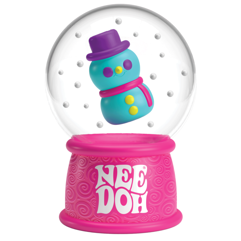 NeeDoh Squish N Flow Snow Globe - US 6258