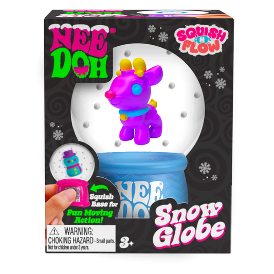 NeeDoh Squish N Flow Snow Globe - US 6258