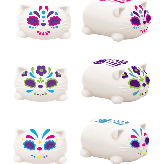NeeDoh Sugar Skull Cats - US 3515