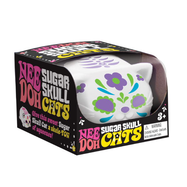 NeeDoh Sugar Skull Cats - US 3515