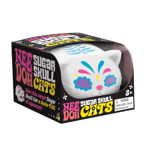 NeeDoh Sugar Skull Cats - US 3515
