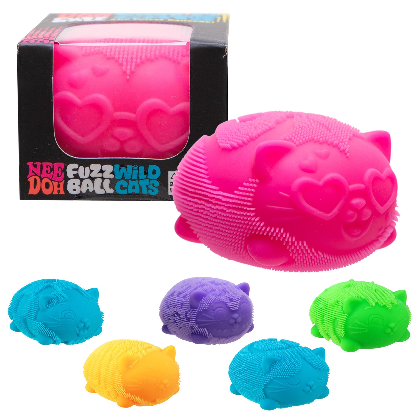 NeeDoh® Fuzz Ball Wild Cats - US 1512